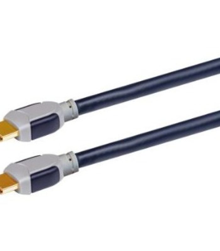 Scanpart High Speed HDMI kabel met Ethernet 5.0m HDMI kabel Zwart