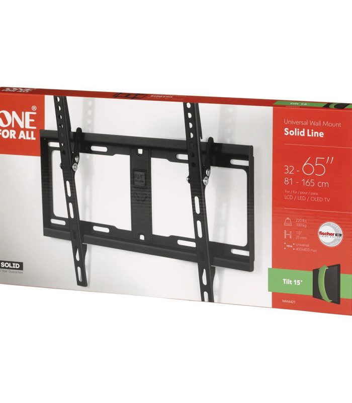 OneForAll WM4421 TV beugel Zwart