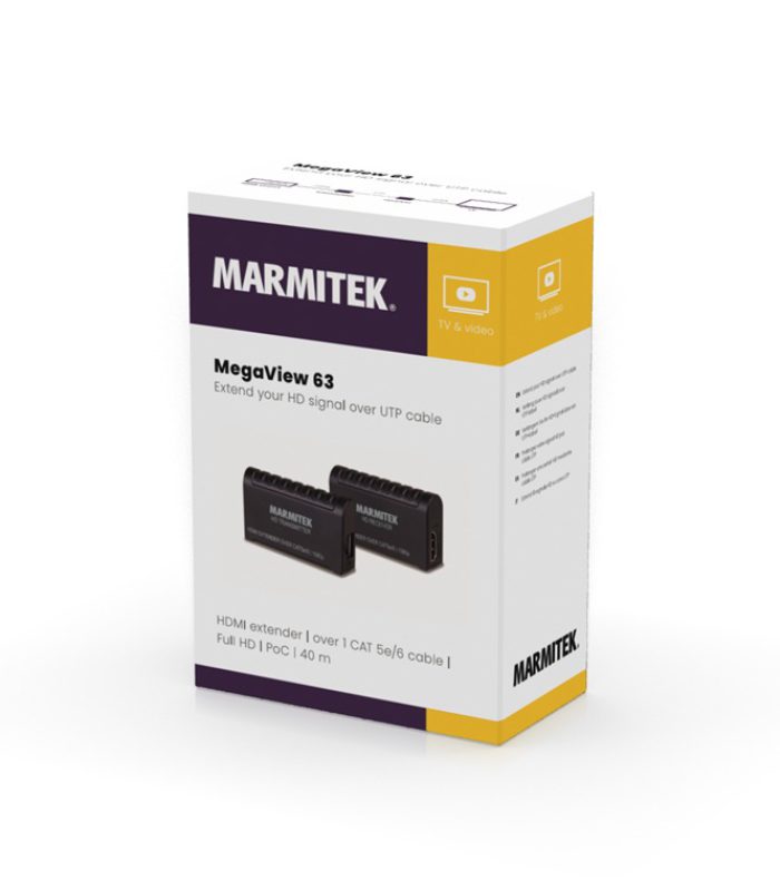 Marmitek MegaView 63 TV accessoire Zwart