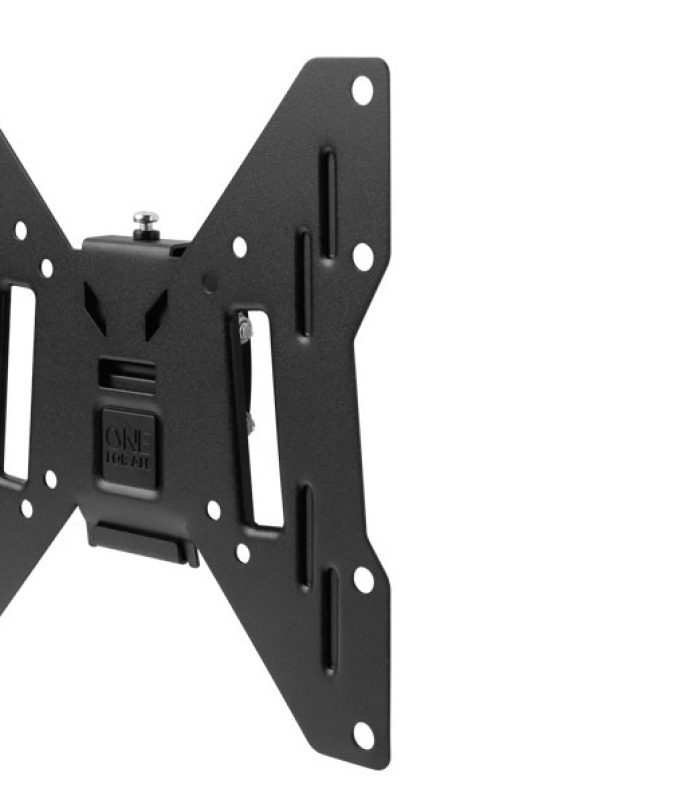 OneForAll TV steun 13-40 tilt 15Ã¸ TV beugel Zwart