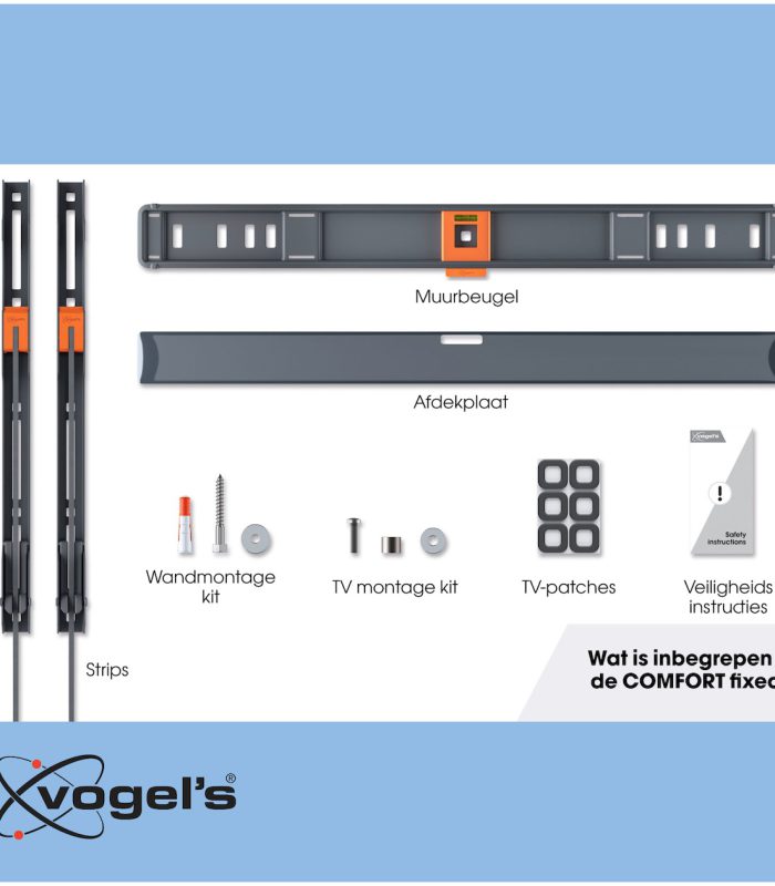 Vogels TVM 3605 Vaste tv-beugel TV beugel Zwart