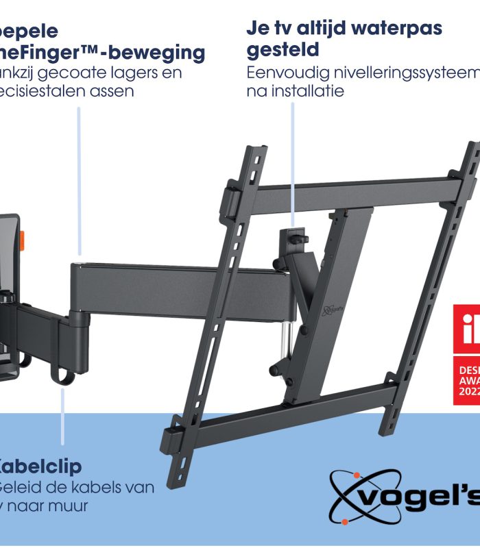 Vogels TVM 3445 Draaibare tv-beugel TV beugel Zwart