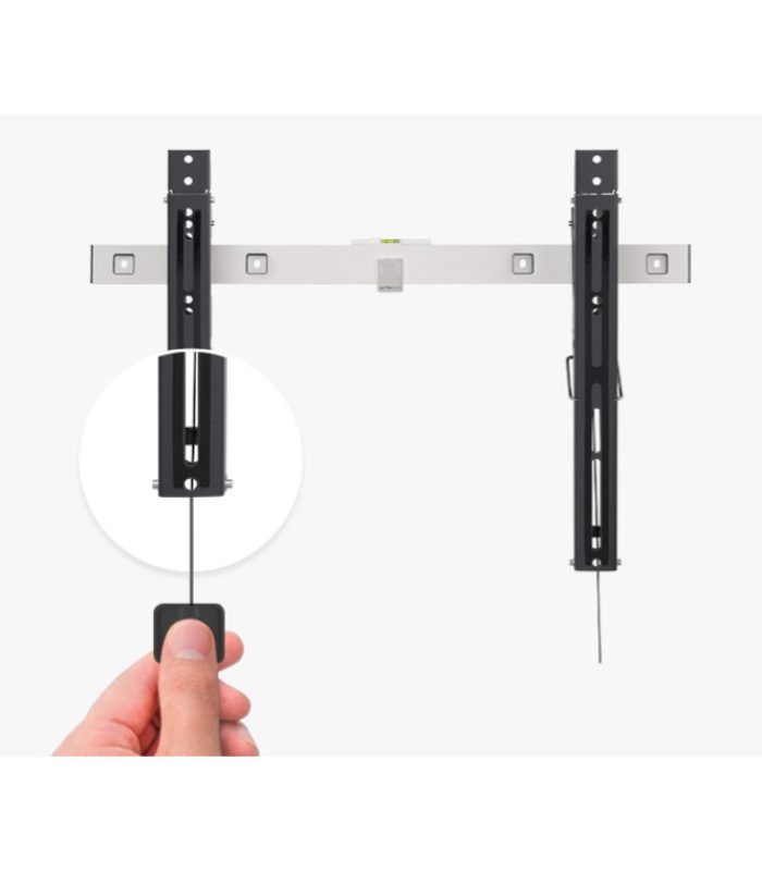 OneForAll WM6629 VESA 600 muurbeugel - kantelbaar TV beugel Zwart