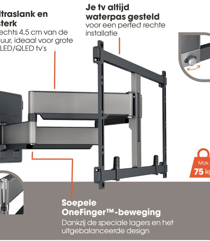 Vogels TVM 5855 TV beugel Zwart