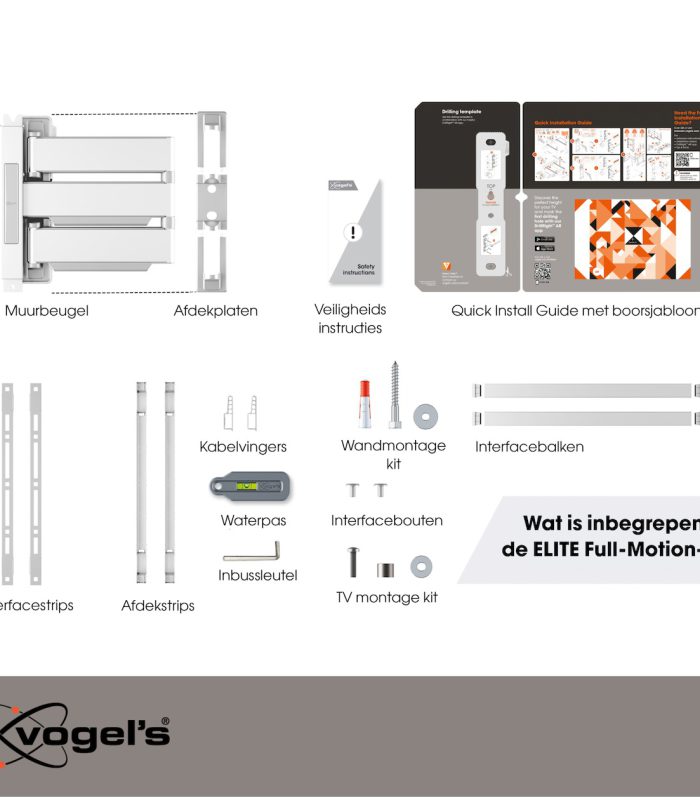Vogels TVM 5645 TV beugel Wit