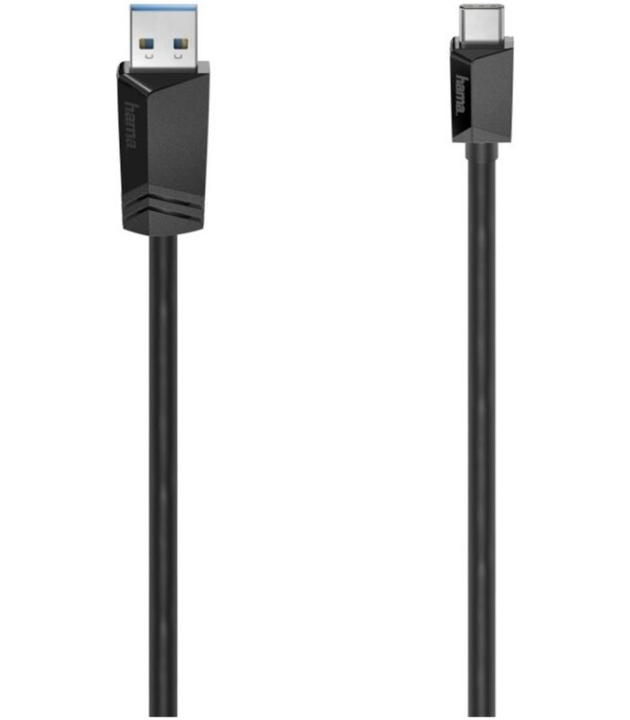 Hama USB Type-C to USB 3.2 Type-A Cable 0.75M Kabel Zwart