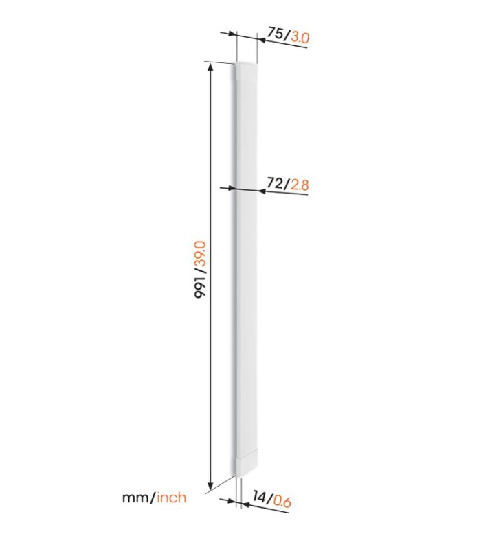 Vogels TVM 7675 MOTIONMOUNT TV beugel Wit