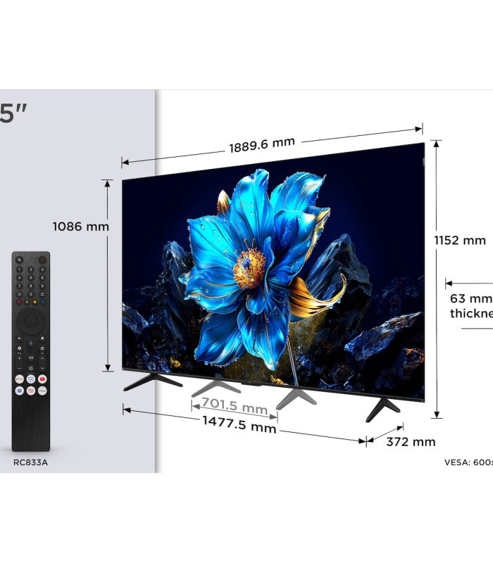 TCL QLED 85QLED780K (2025) - 85 inch - QLED TV