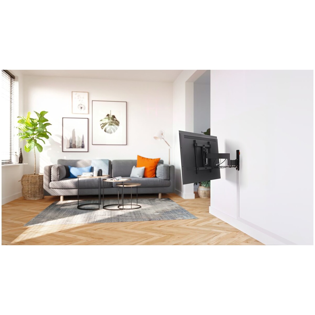 Vogels TVA 6000 kabelgoot TV accessoire Wit