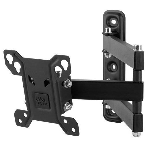 OneForAll WM2151 Vesa 100 muurbeugel - draaibaar (180?) TV beugel Zwart