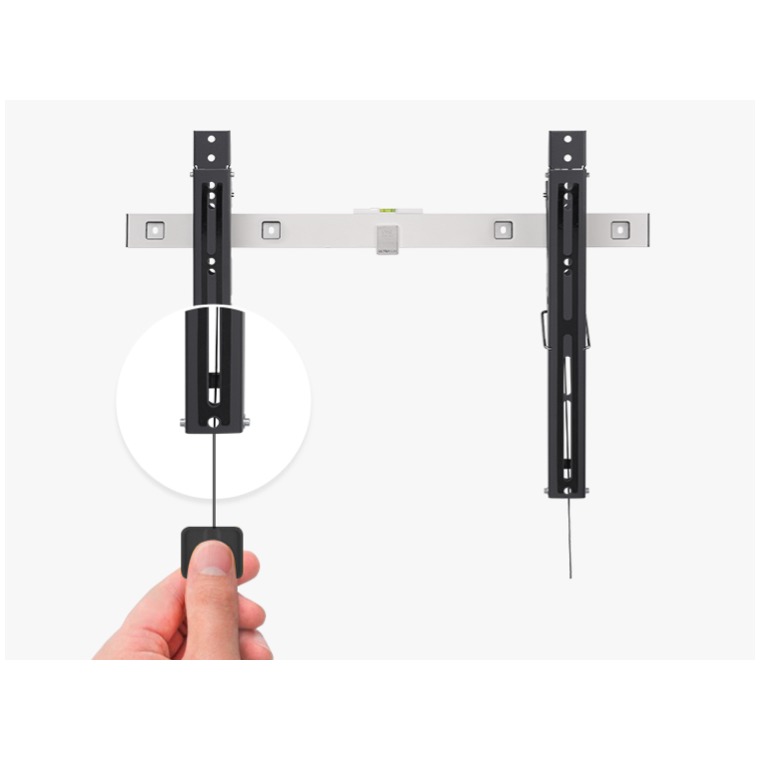 OneForAll WM6629 VESA 600 muurbeugel - kantelbaar TV beugel Zwart