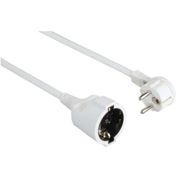 Hama Verlengsnoer Pro 3m Kabel Wit - Afbeelding 2