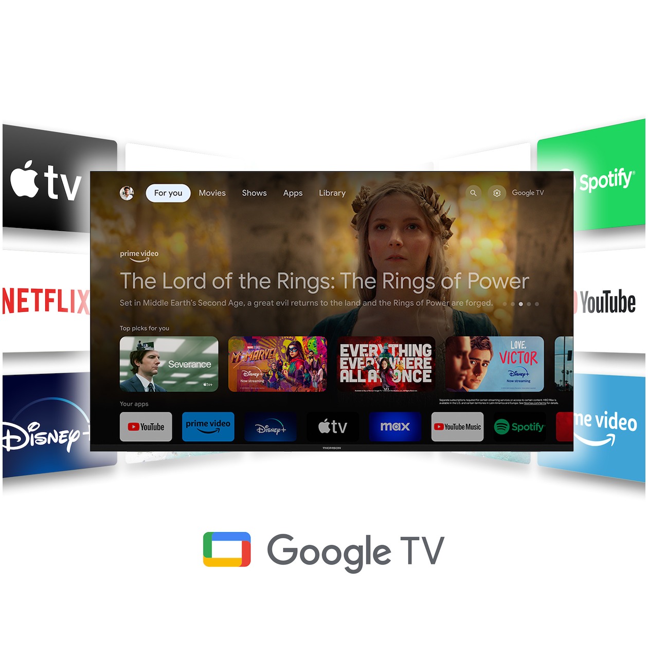 Thomson 145 G TV accessoire Zwart