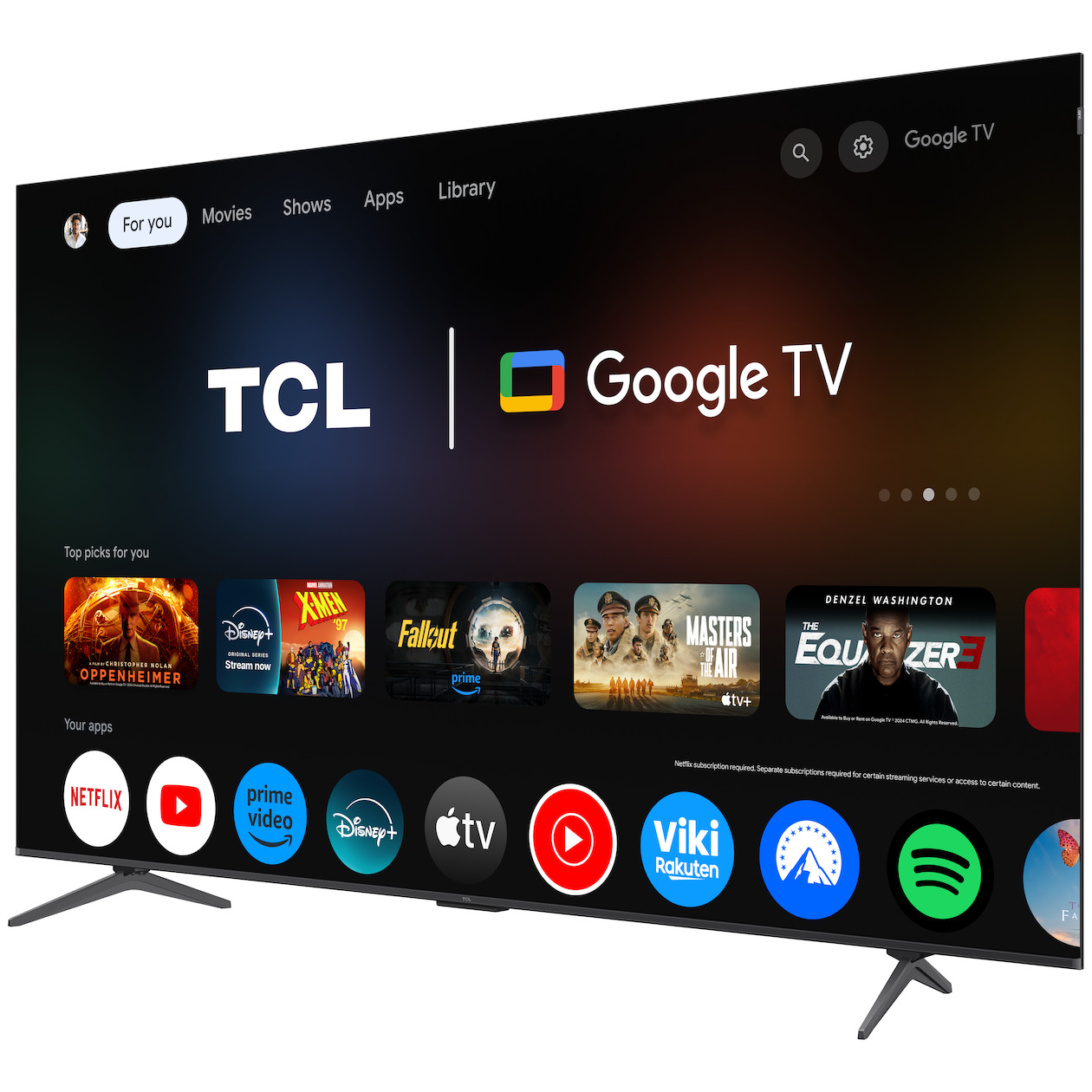 TCL QLED 85QLED810K (2025) - 85 inch - QLED TV