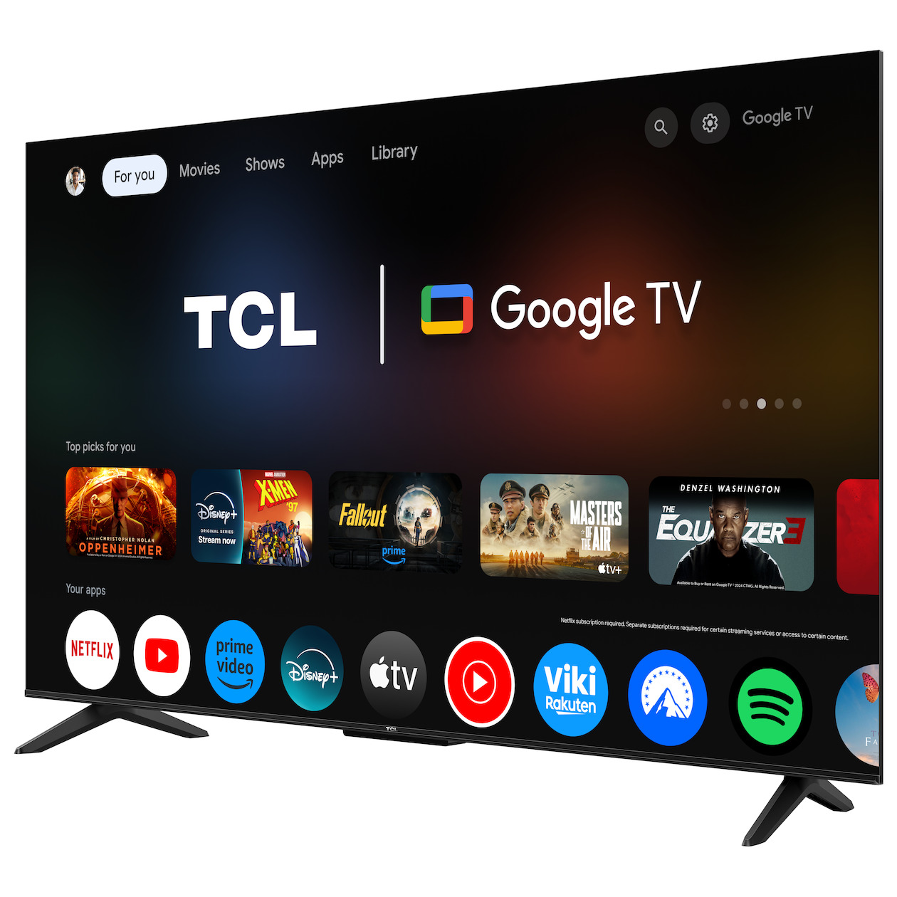 TCL 50P69K (2025) - 50 inch - LED TV